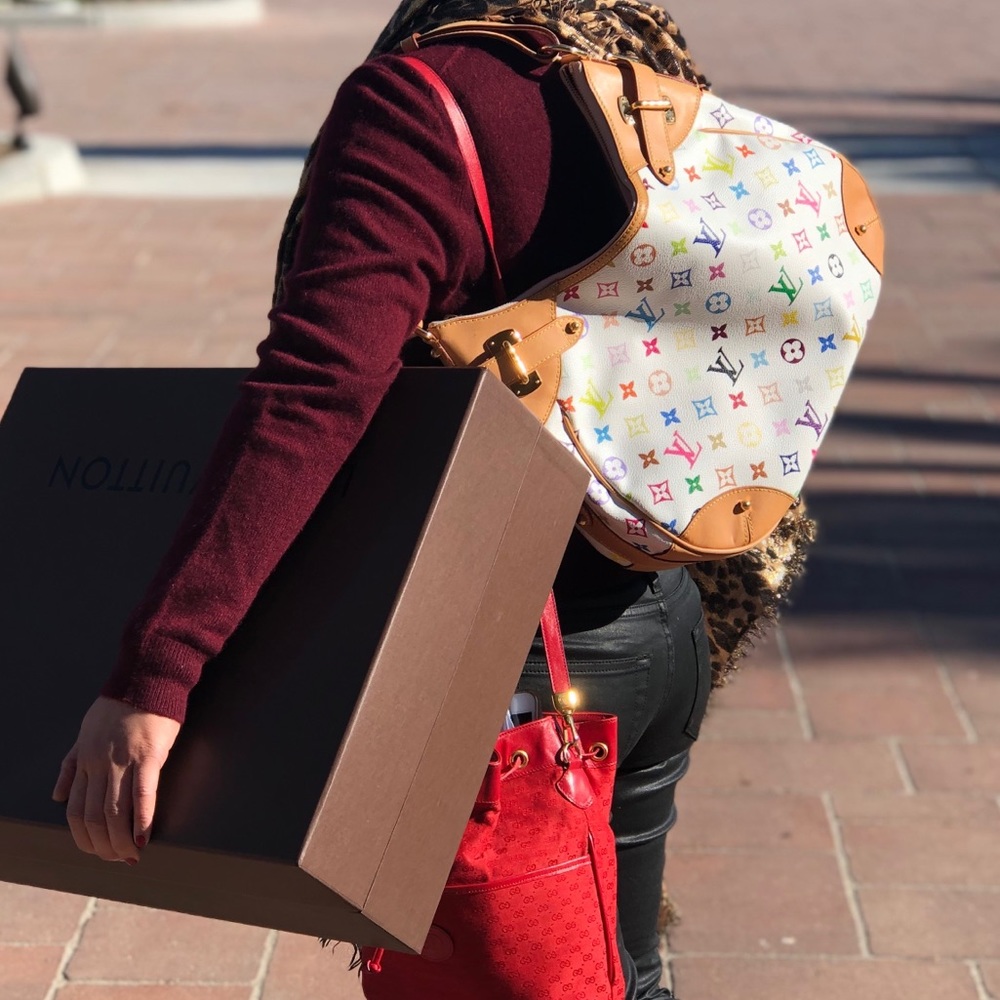 💯 % Guaranteed Authentic LV multicolored hobo